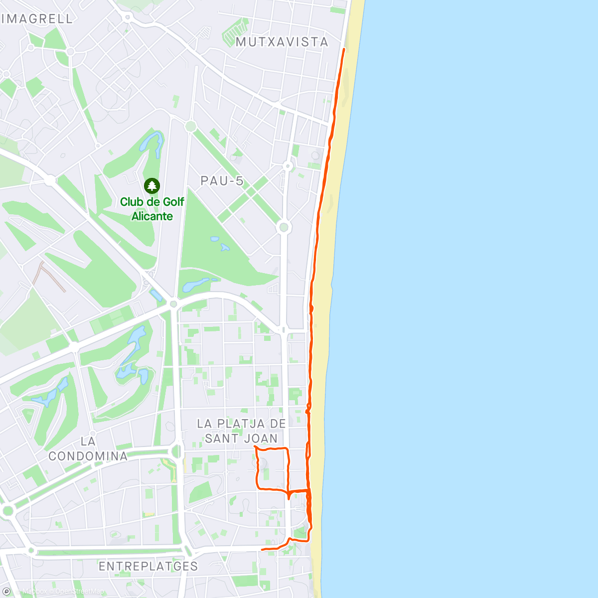 「Lunch Walk」活動的地圖