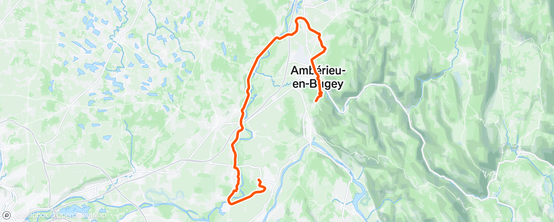 Carte de l'activité Morning Ride