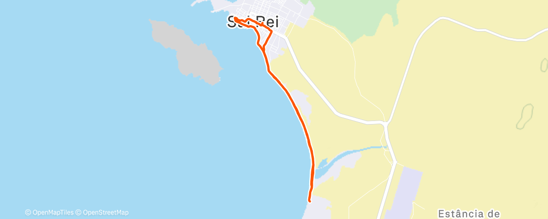 Карта физической активности (Morning Walk)