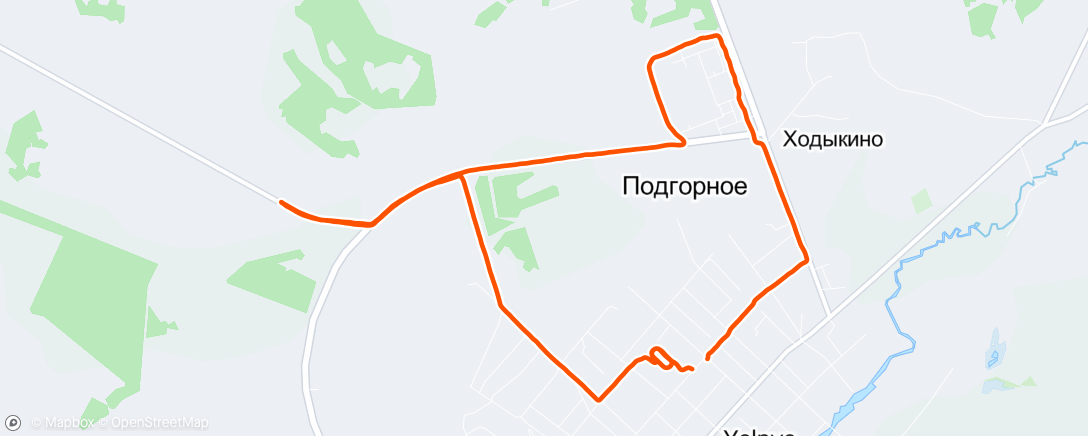 Map of the activity, Восстановительная