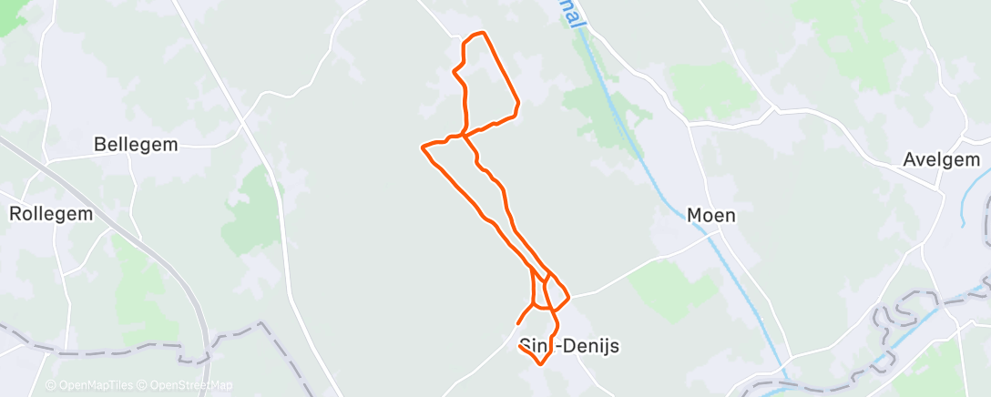 Map of the activity, Ochtendrit