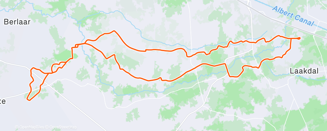 Map of the activity, Eindhout
