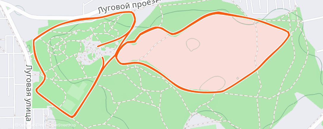 Map of the activity, 5 верст Пестовский 50-й забег на 5 верст
