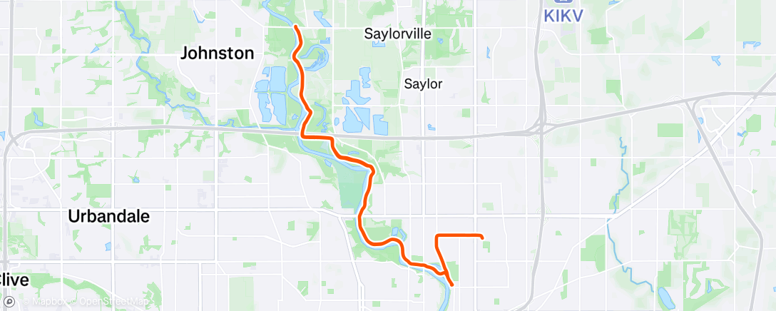 Map of the activity, Easy day with ean and Makenna