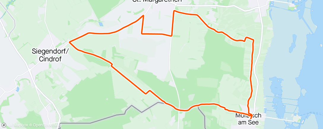 Map of the activity, Neusidlersee ITT