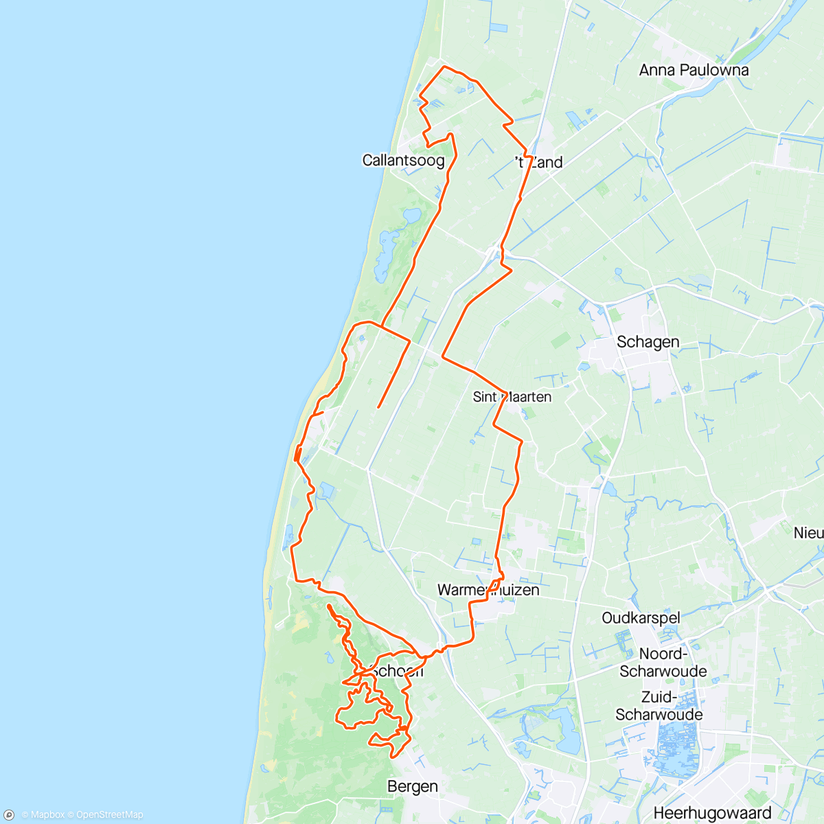 Map of the activity, Mtb & gravel