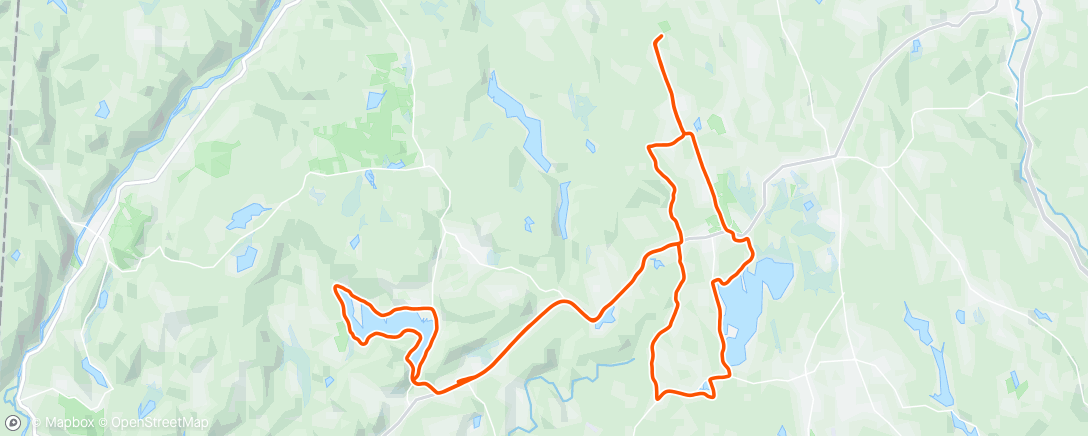 Map of the activity, Morning Ride