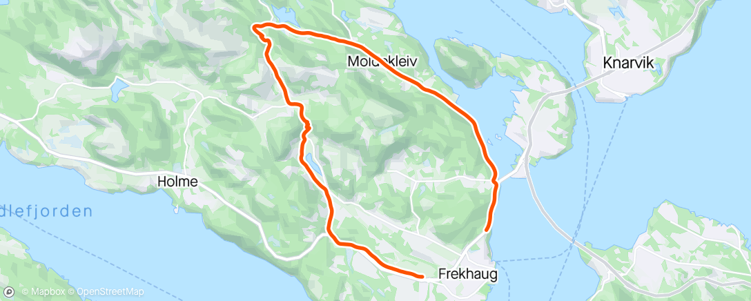 Map of the activity, Grasdal