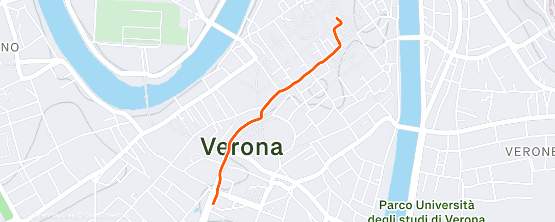 アクティビティ「Lunch Trail Run」の地図