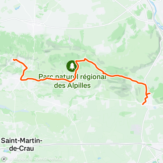 Carte de l'activité