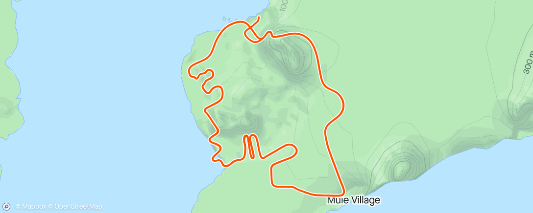 アクティビティ「Zwift - Group Ride: PACK SUB2 Weekend Recovery (D) on Flat Route in Watopia」の地図