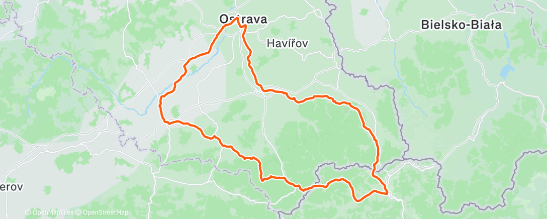 Map of the activity, Trochu to projet 😁 ale byl to občas psychický boj 😅