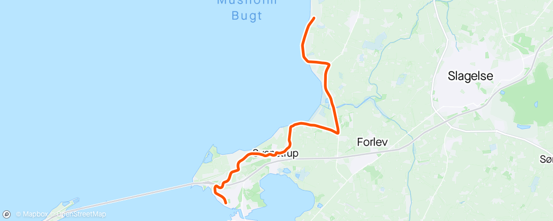 Map of the activity, Hygge i medvind 💪