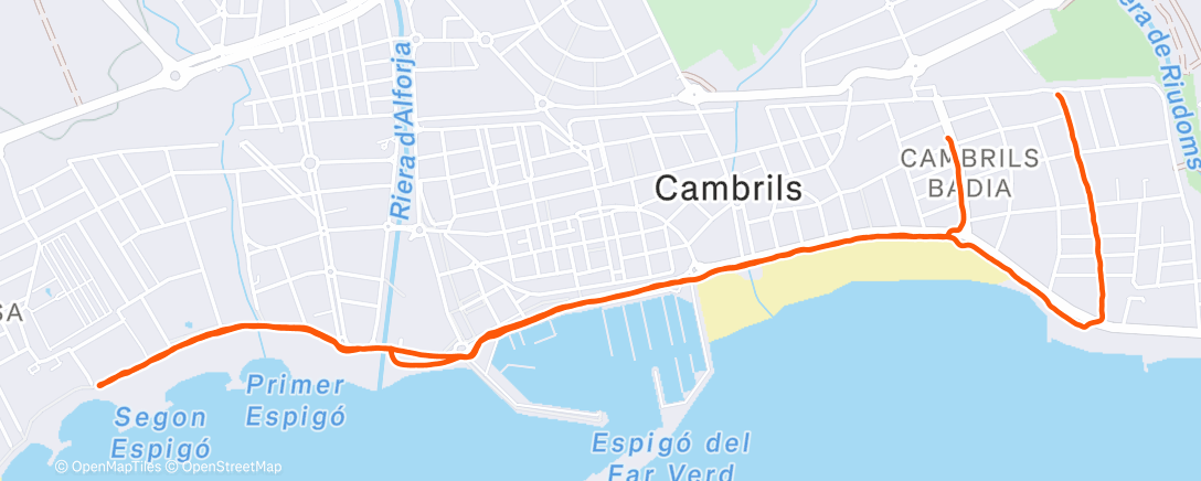 Карта физической активности (Morning Walk)