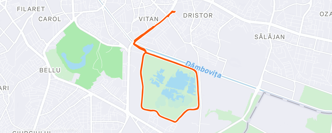 Карта физической активности (Morning Run)