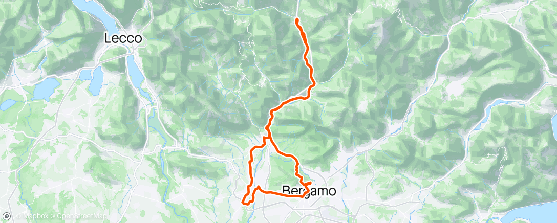 Mapa da atividade, San Juan Blanc - Città alta