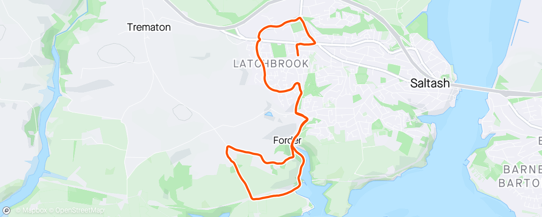 Map of the activity, Morning 5 miles 🏃🏼‍♂️