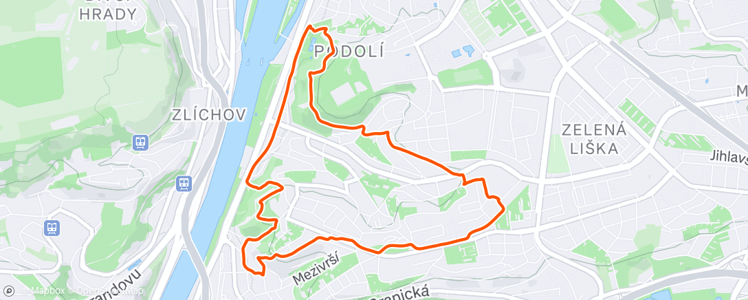 Карта физической активности (Morning Run)