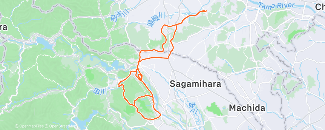 Map of the activity, MIVRO練 三増