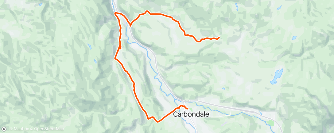 Map of the activity, Cdale Roubaix Part Deux