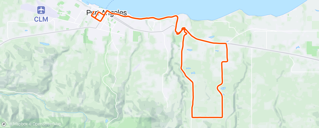 Map of the activity, Nice ride