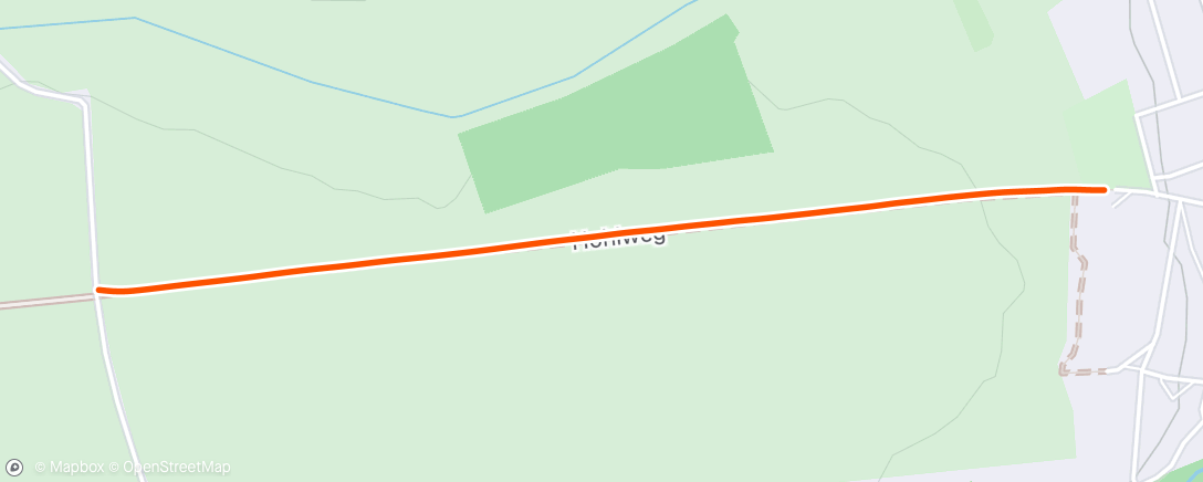 Map of the activity, Lunch Walk