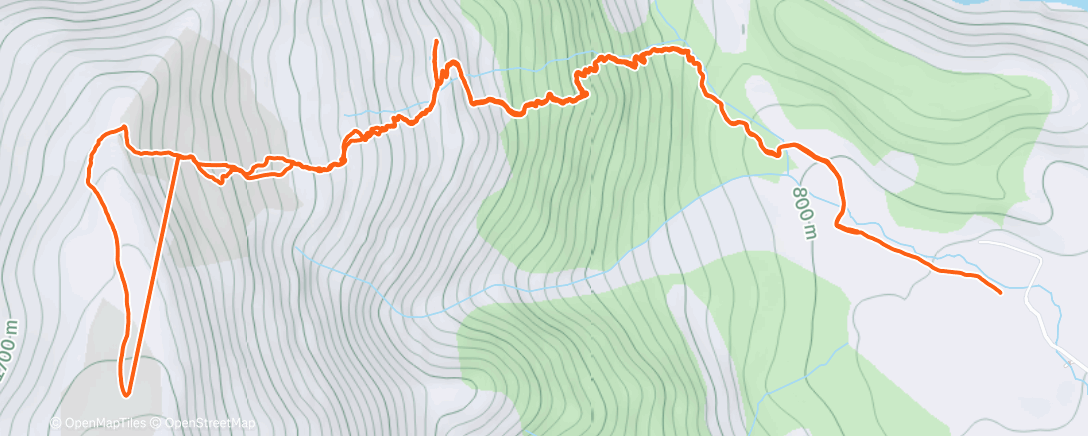 Map of the activity, Sealy Tarns + Mueller Hut