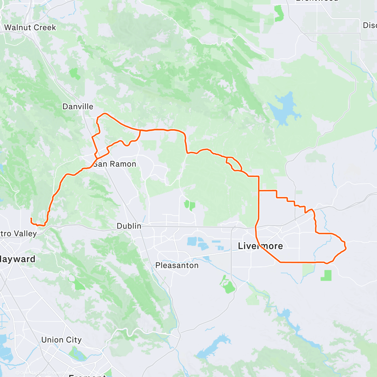Map of the activity, Norris, HoP Mediumish 171, Norris 🌦 I was going to stop at X/Patterson Pass but Adrian kept going so no one stoepp stopped