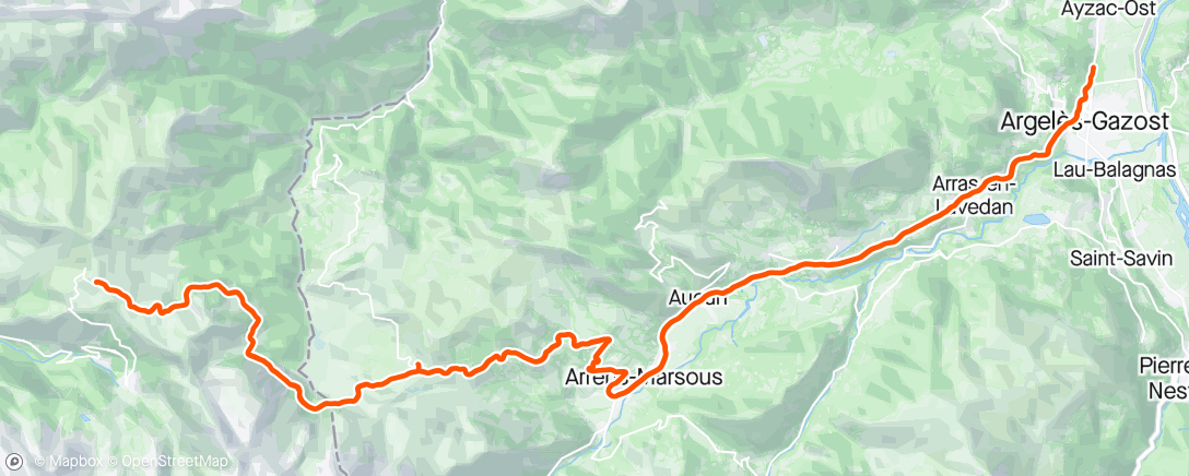 Map of the activity, Pyrénées #1 🚵‍♂️ 🚵‍♂️