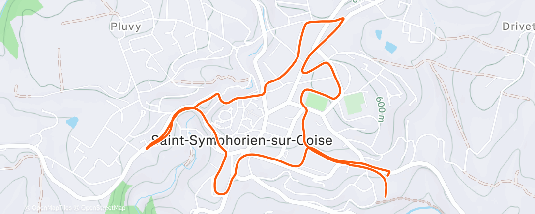 Карта физической активности (Run pause dej')