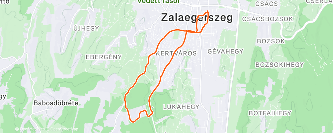 Map of the activity, Kari futi