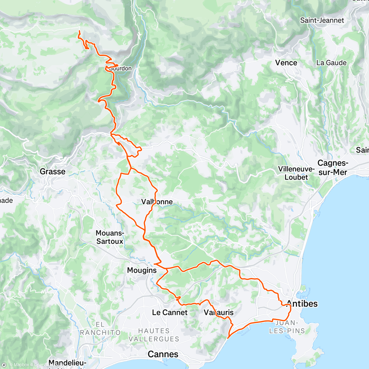 Map of the activity, Pas une séance de **