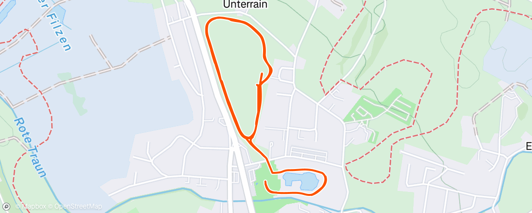 Mapa de la actividad (Family Loipen Check dahoam)