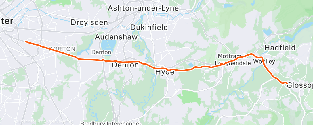 Map of the activity, Headwind Heartache 🤣