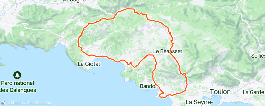 Mapa de la actividad (Back to bike 🚴 ☀️)