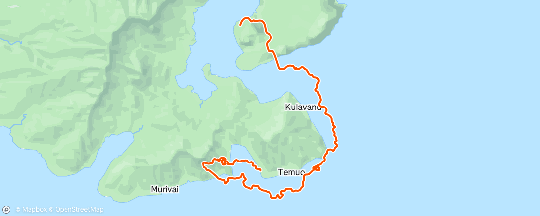 Map of the activity, Zwift - Pedal Efficiency Cadence Transition in Watopia