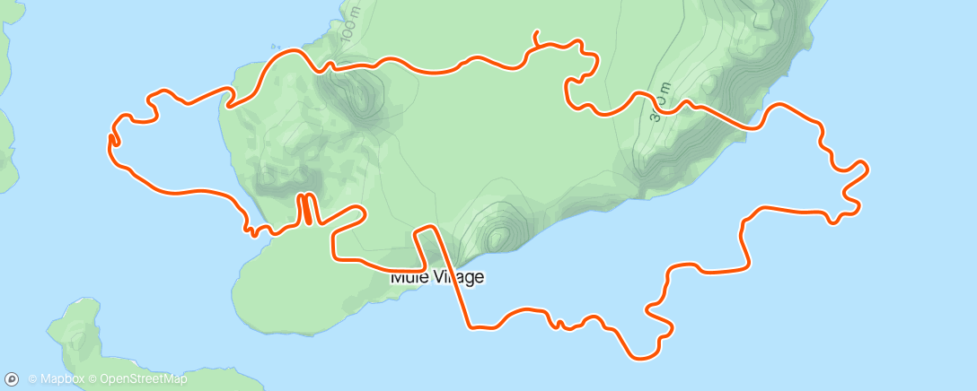 Map of the activity, Zwift - Group Ride: The XP Express on Watopia's Waistband in Watopia