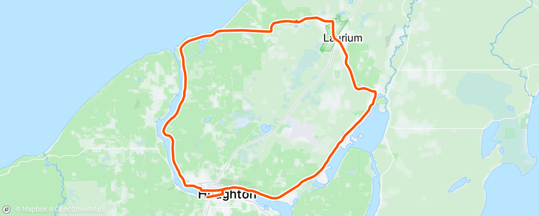 Map of the activity, Another Color Tour Loop