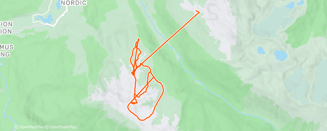 Map of the activity, 8