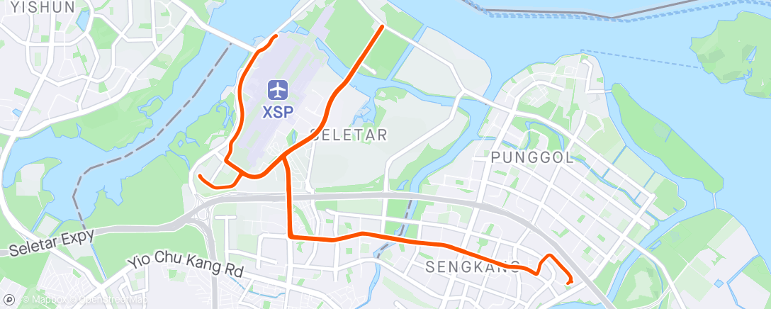 Map of the activity, 2024Day081🚴🏻‍♂️🚴🏻‍♂️🚴🏻‍♂️🦾🦿🤘🏻🐈🐈. 10th