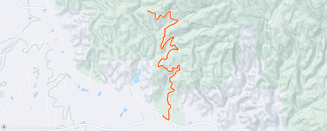 Map of the activity, Windy Gsp