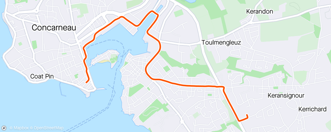 Map of the activity, [Bike] - Retour crémaillère Guillaume