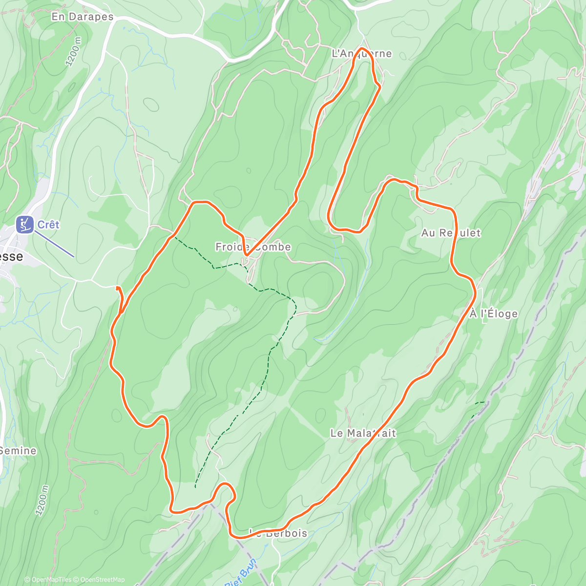 Map of the activity, Aladdin de sortie 🐫