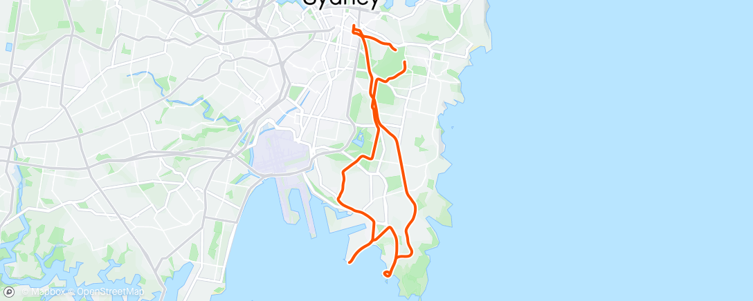 Map of the activity, SUVelo Saturday cruiser