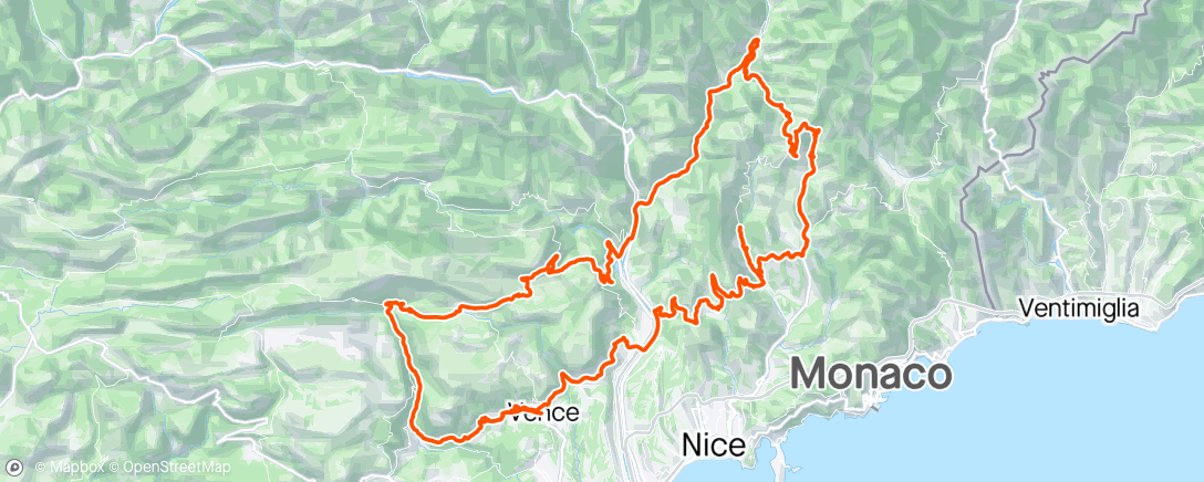 Map of the activity, vélo plaisir 😎