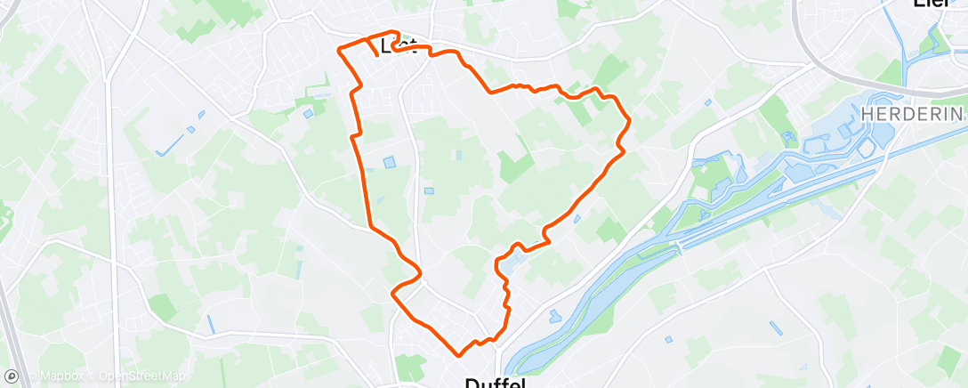 Map of the activity, Tussen het volfrette door