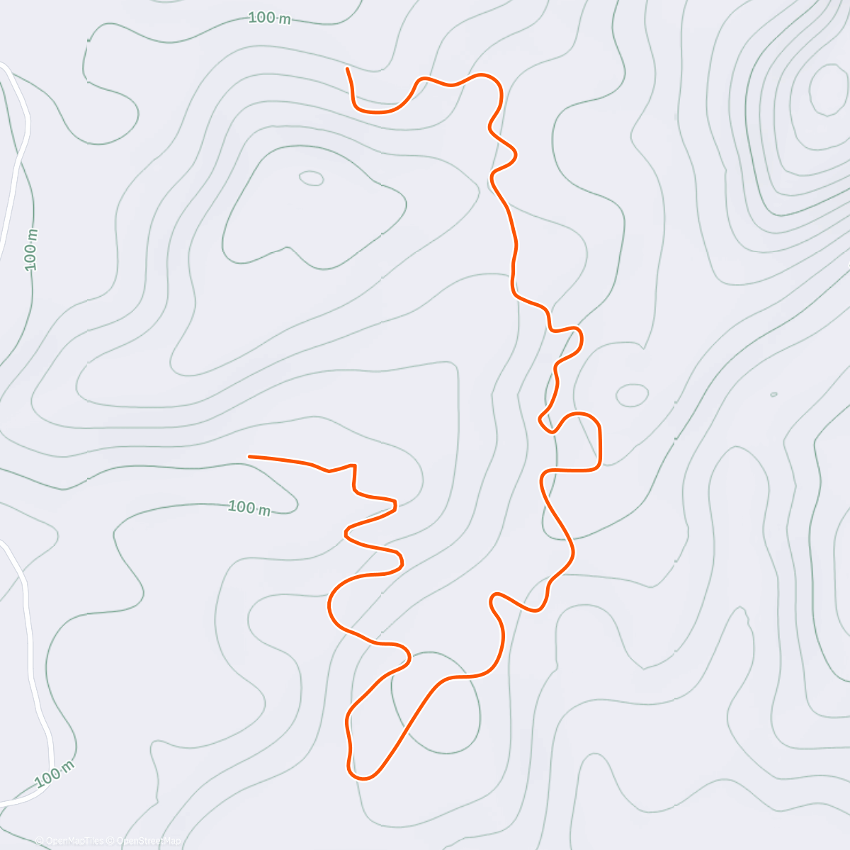 Карта физической активности (Zwift - Kappa Quest in Makuri Islands)