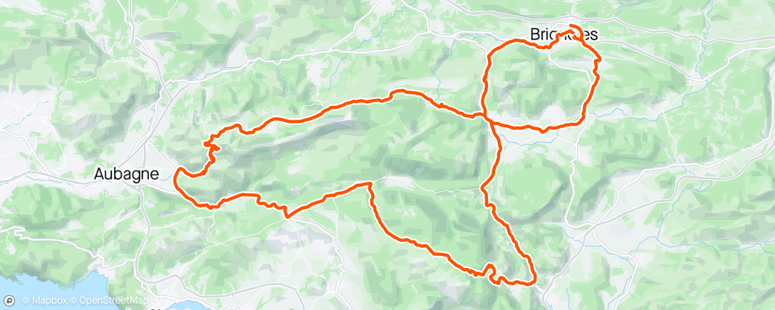 Map of the activity, Sortie vélo le matin solo a la fraiche😉