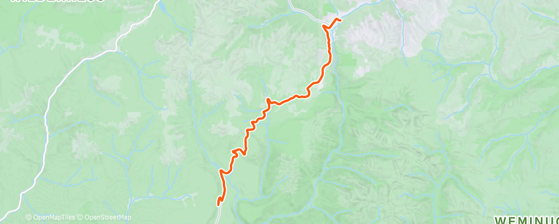 Map of the activity, Cruising Altitude