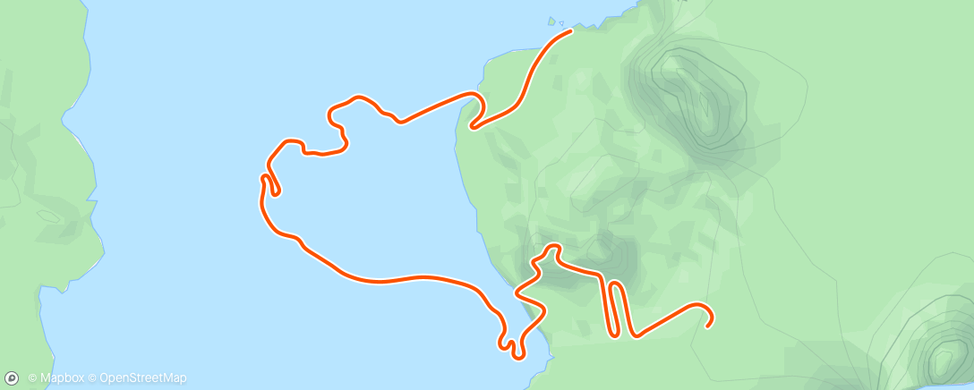 Map of the activity, Zwift - Furtherance in Watopia